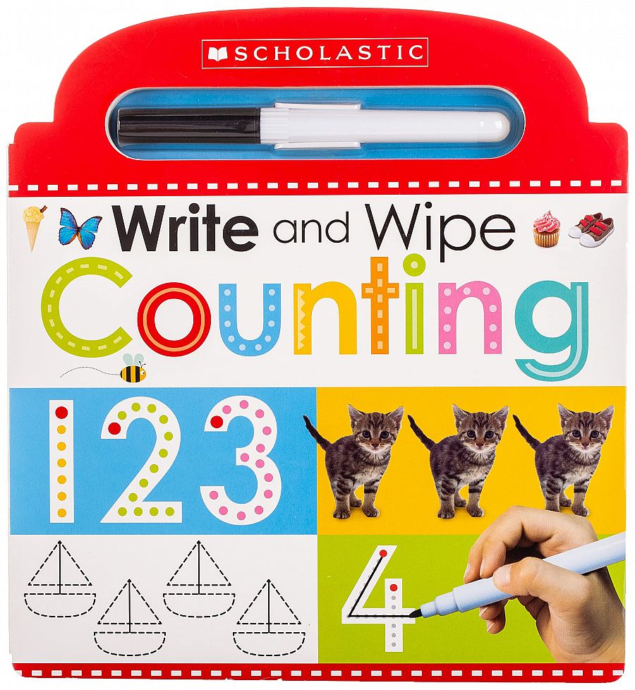 Write and Wipe Counting book cover